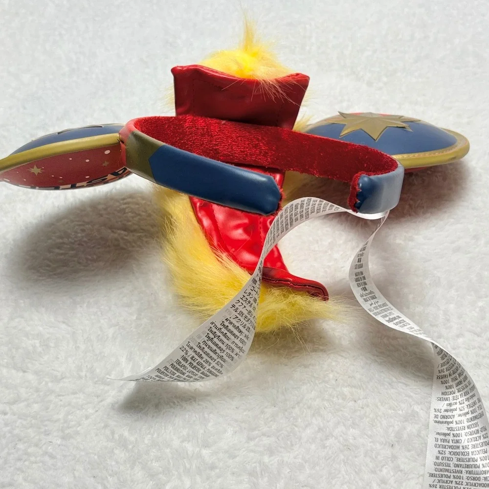 Disney‎ Marvel Captain Marvel Mickey Ears Headband Higher Further Faster Mohawk
